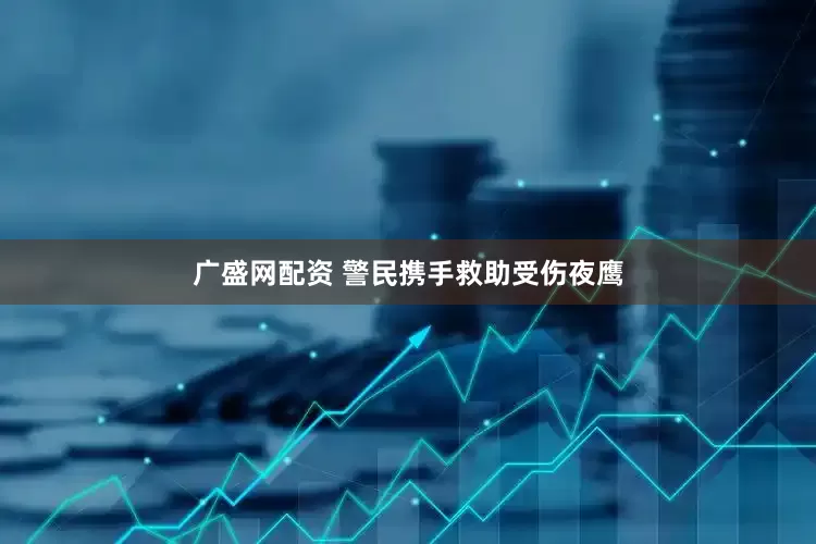 广盛网配资 警民携手救助受伤夜鹰